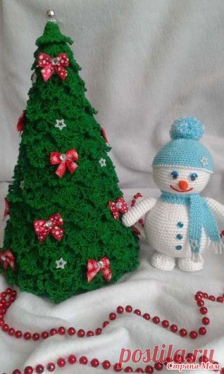. Елочка к Новому году КРЮЧКОМ - Все в ажуре... (вязание крючком) - Страна Мам