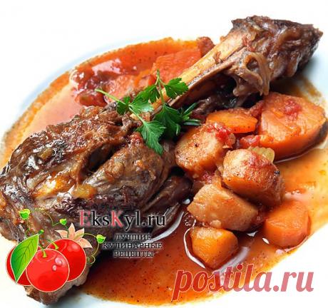 Баранья нога запеченная в духовке: 2 вкусных рецепта | Ekskyl