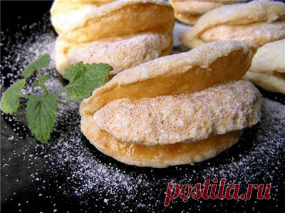 Мини-пирожные «Карамельные язычки»