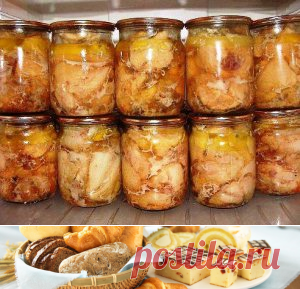 Домашняя куриная тушенка