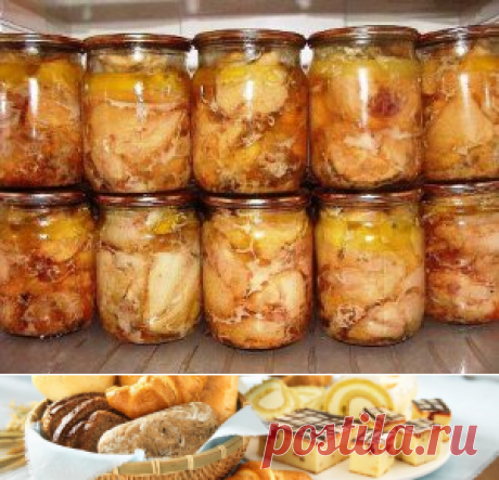 Домашняя куриная тушенка