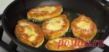 Пирожки "без хлопот": в магазин бежать не нужно, все продукты обычно есть в холодильнике (20 пирожков за 20 минут) | Кухня наизнанку | Яндекс Дзен