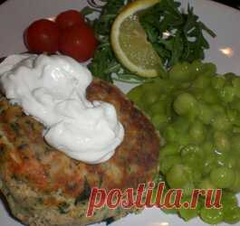 Рыбные котлеты с творогом  и  не только