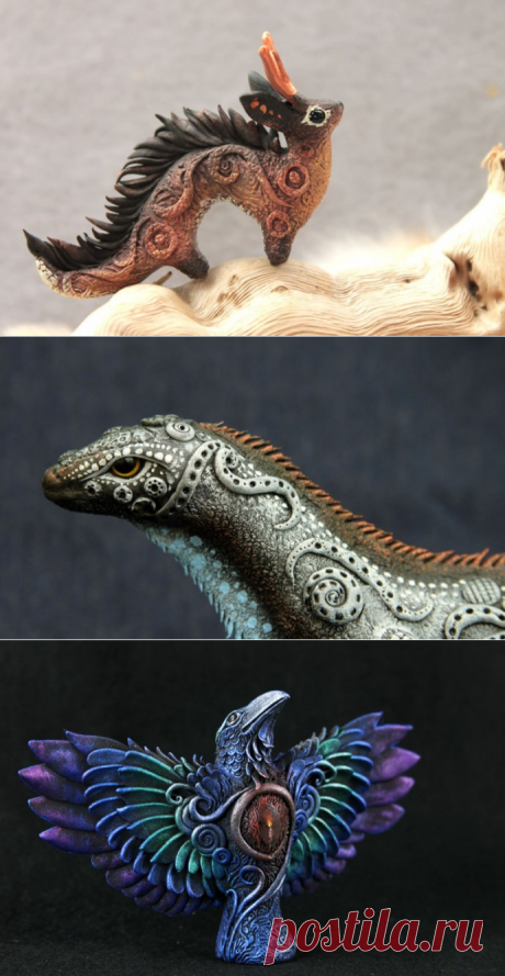 Великолепные фигурки с загадочным орнаментом от русского умельца Евгения Хонтор | Colors.life