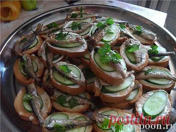 Праздничные бутерброды: вкусные рецепты с фото | 8 Ложек