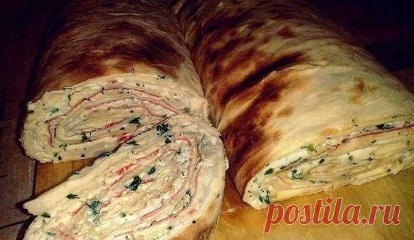 Рулет "Крабовый"