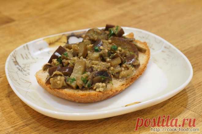 Легкие рецепты для вкуса жизни » Жареные баклажаны с чесноком и петрушкой