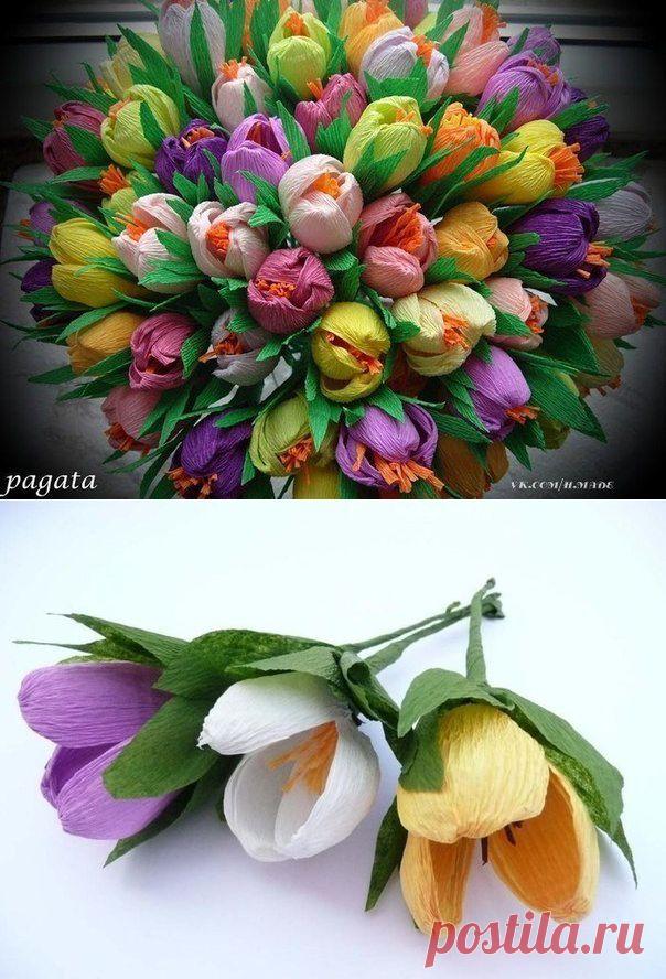 Мастер класс. Крокусы. | Подружки