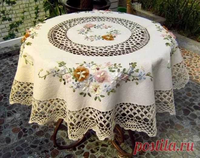 овальные скатерти вышитые лентами схемы: 19 тыс изображений найдено в Яндекс.Картинках