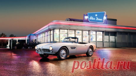 BMW 507: восстановленное авто Элвиса | Чёрт побери