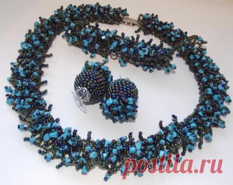 травка + репейник)) | biser.info - всё о бисере и бисерном творчестве
