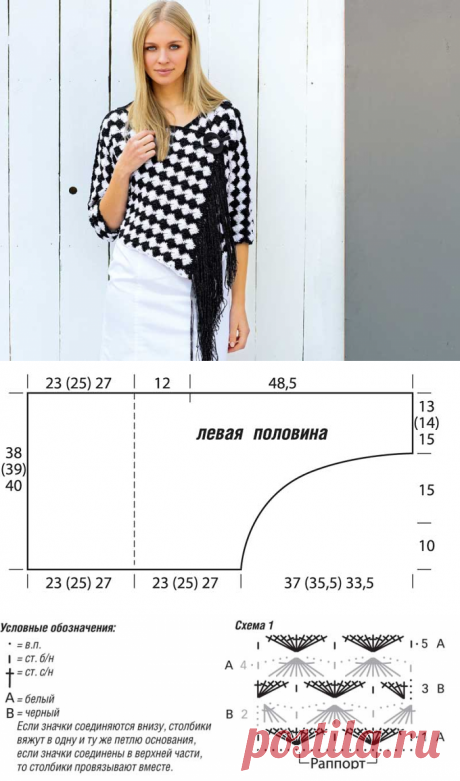 Жакет с бахрамой