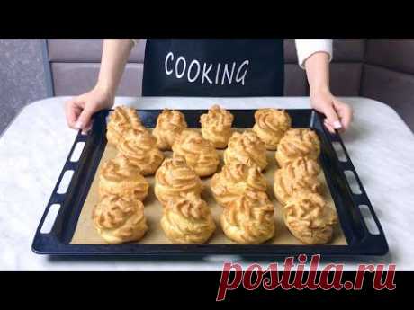 Огромные ЭКЛЕРЫ всегда получаются!!! / Заварное Тесто / Էկլեր / Eclairs (English Subtitles)