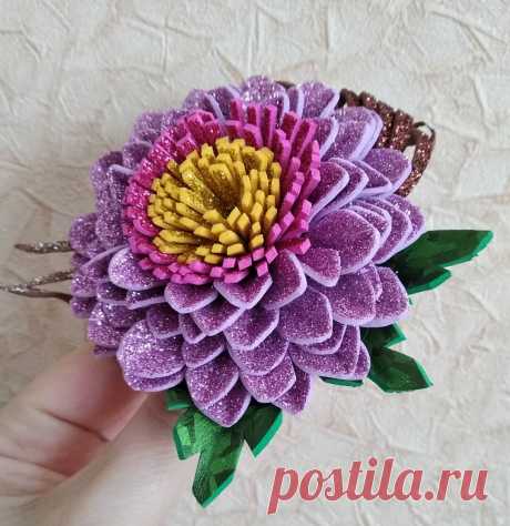 бантик из фоамирана