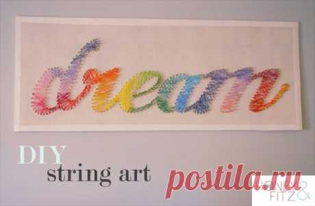 DIY String Art Tutorial