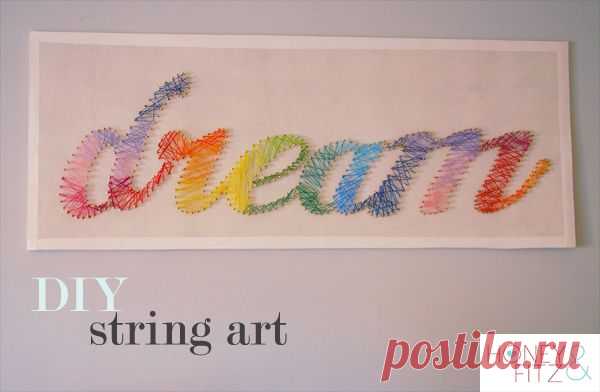 DIY String Art Tutorial