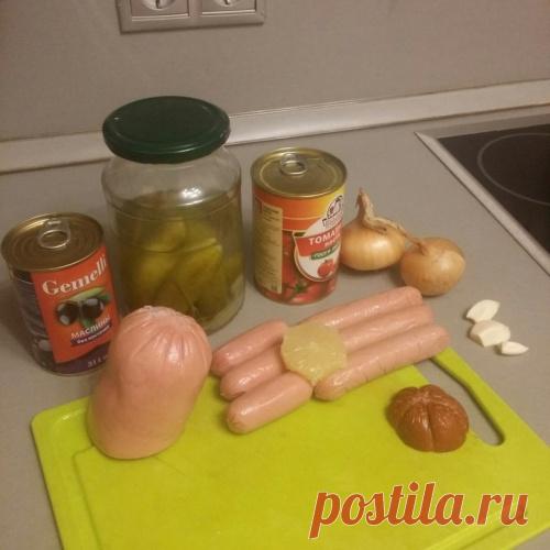 Солянка суповая или как говорят друзья - соляныч (9 фото)