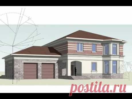 Моделирование дома в SketchUp