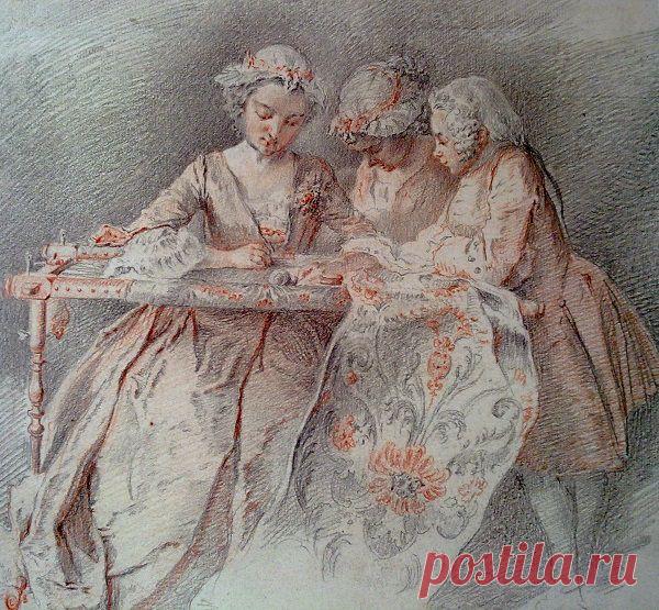 Рисунки французских мастеров из музея Альбертина, Вена | Художники, выставки, картины...