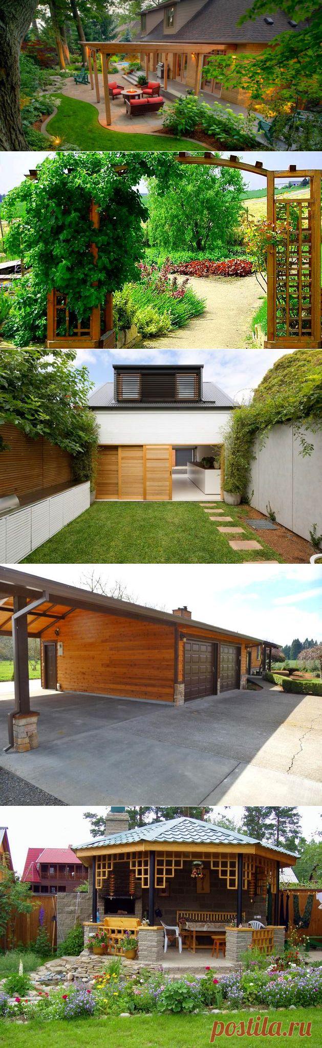 Как распланировать 10 соток: сад, огород, место для отдыха, стоянка для машины