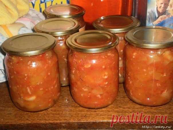 ПЯТЬ САМЫХ ВКУСНЫХ КОНСЕРВАЦИЙ С ПОМИДОРАМИ