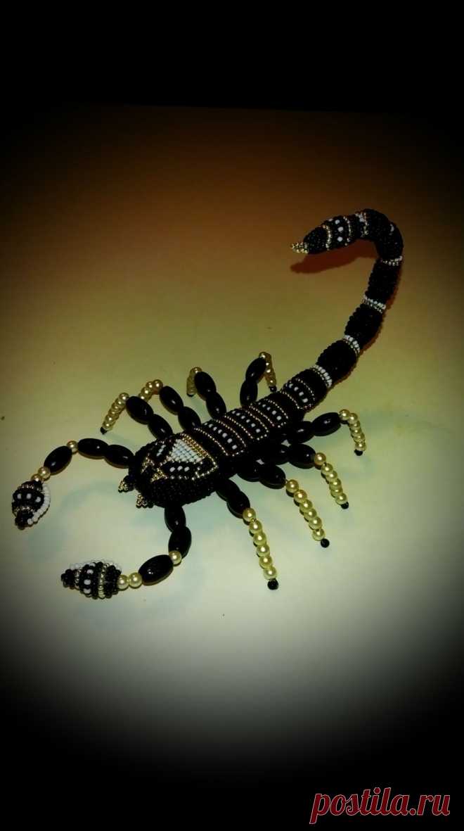 Скорпион | biser.info - всё о бисере и бисерном творчестве