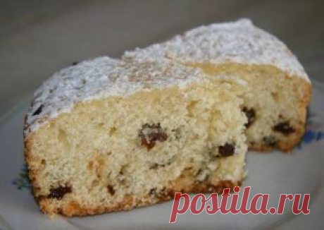 Очень вкусный и быстрый пирог с изюмом в мультиварке Автор рецепта Светлана Кустарникова - Cookpad