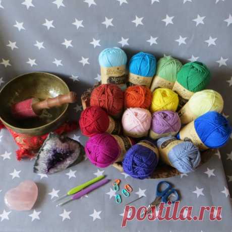 Внедрение Mandala Безумие CAL - Кристаллы &amp; Crochet