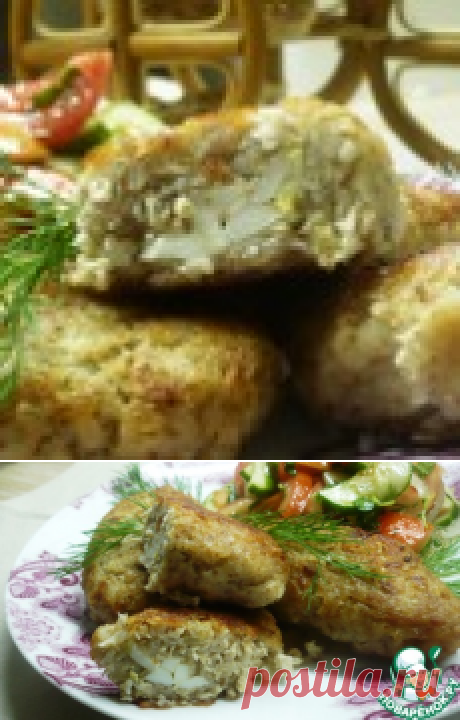 Гречневые зразы с куриным филе - кулинарный рецепт