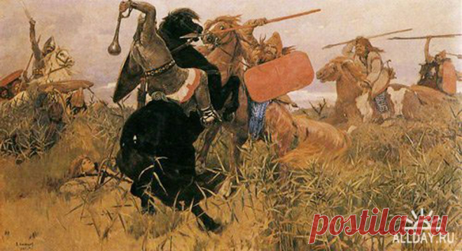 В.М.Васнецов - Битва русских со скифами