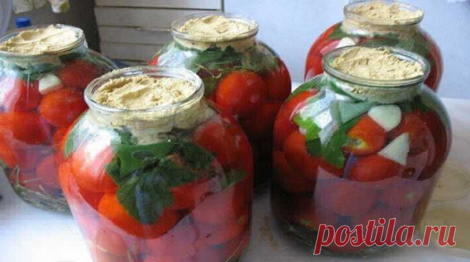 Квашеные помидоры с горчицей по вкусу как бочковые - Скатерть-Самобранка - медиаплатформа МирТесен