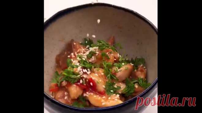 Популярное сочетание ингредиентов, рождает беспроигрышный вкус! Такая курочка понравится всем