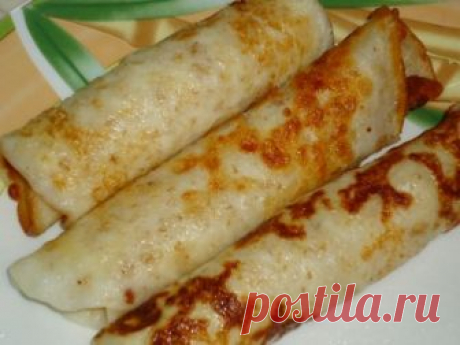 Овсяные блинчики на кислом молоке