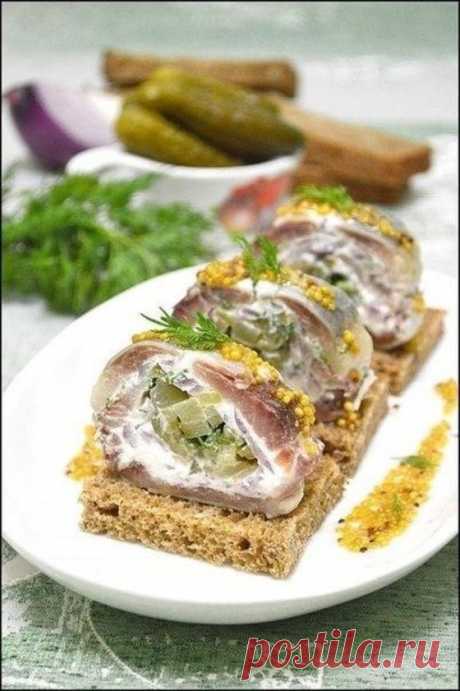 Закуска из сельди - Кулинарный рецепт - Повар в доме