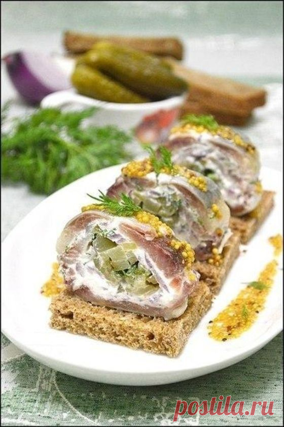 Закуска из сельди - Кулинарный рецепт - Повар в доме