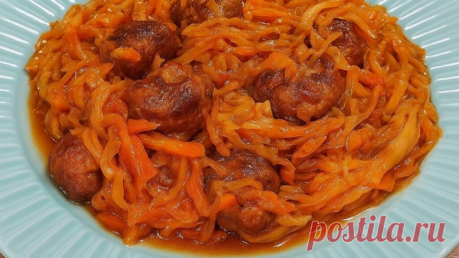 Как вкусно потушить капусту с мясом, чтобы все были в восторге