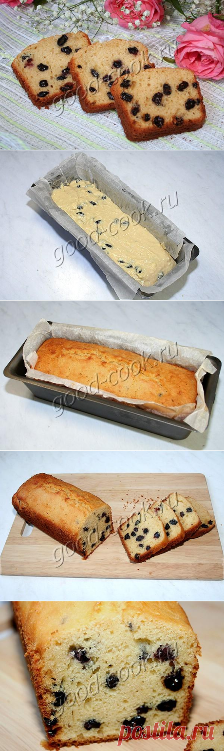кекс с изюмом (на ряженке). Рецепт приготовления
