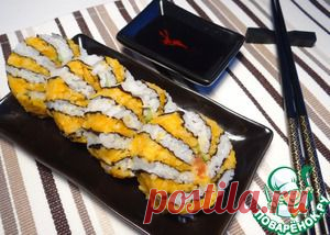 Роллы "Подсолнух" - кулинарный рецепт