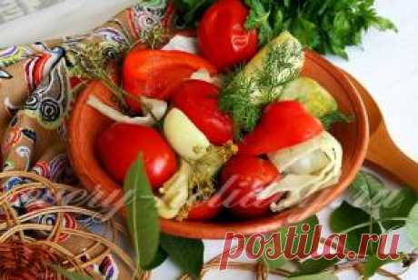 Самое вкусное ассорти из овощей на зиму