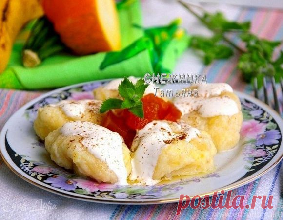 Ленивые вареники с бананом и кабачком | Официальный сайт кулинарных рецептов Юлии Высоцкой