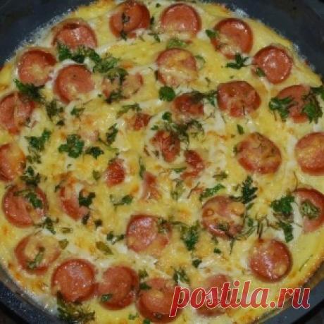 ЗАПЕКАНКА ИЗ КАРТОФЕЛЯ С СОСИСКАМИ - МирТесен