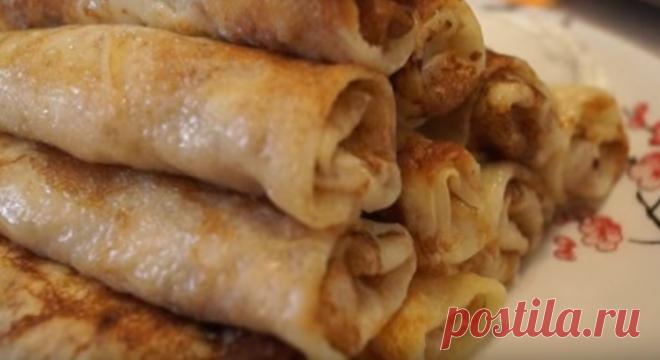 Налистники с творогом. Тонкие, Нежные, Очень Ароматные - Простые рецепты Овкусе.ру