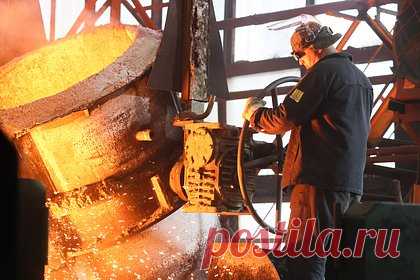 Выпуск стали в России рухнул