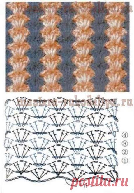 Мастера рукоделия - рукоделие для дома. Бесплатные мастер-классы, фото и видео уроки - Узоры крючком