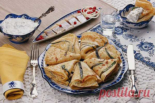 Блины с зеленым луком - Рецепты. Кулинарные рецепты блюд с фото - рецепты салатов, первые и вторые блюда, рецепты выпечки, десерты и закуски - IVONA - bigmir)net - IVONA - bigmir)net