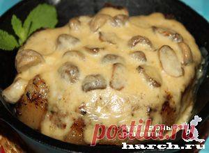 - эскалоп с грибами в сливочном соусе » Кулинарные рецепты 2014 для всех! Вкусные рецепты. Салаты и закуски. Рецепты супов и борщей. Рецепты мучных блюд, выпечки и десертов. Праздничные рецепты
