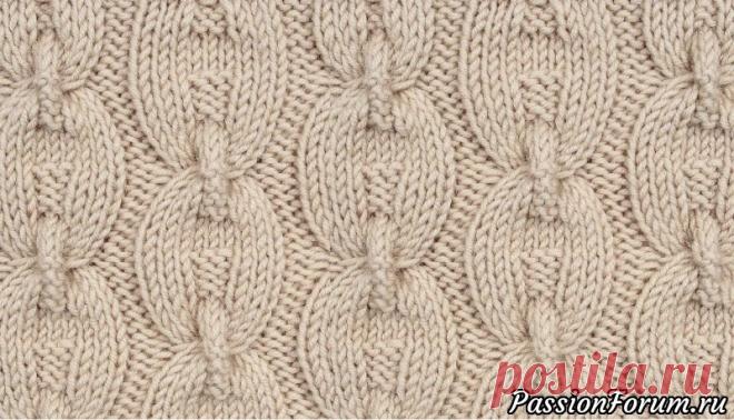 Узор «Гертруда» | Вязание спицами для начинающих Красивый узор с «перемычками» на перекрещивании кос прекрасно смотрится на объемных вещах.Число петель кратно 24 + 15 п. + 2 кром. В лицевых рядах вязать по схеме, при этом начать с 1 кром., раппорт постоянно повторять, закончить 15 п. до стрелки и 1 кром. В изнаночных рядах все петли...