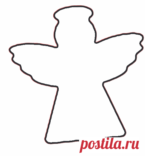 Ангел шаблон » » портал с образцами справок