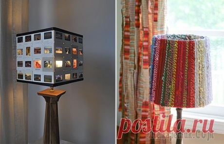 Как и из чего можно сделать абажур без особых затрат и буквально за вечер Каждый из нас мечтает о том, чтобы в доме царила своя особая атмосфера. Именно поэтому зачастую большинство уделяет пристальное внимание всяким мелочам, благодаря которым любая квартира становится бол...