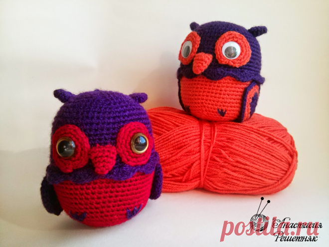 Творческая мастерская HandMade "Милые игрушки": Описание совы-погремушки
